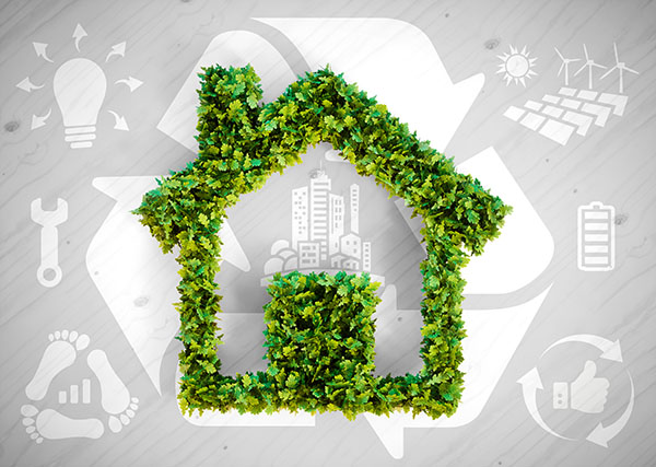 Green home and energy sustainability