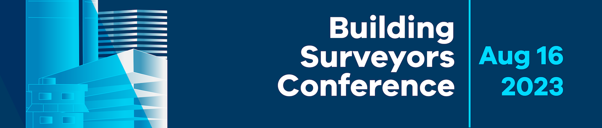 Building Surveyors conference 2023 banner